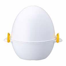 SALUS 佐藤金屬 神奇微波水煮蛋器 4個用, 1個