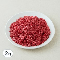 한우 1등급 다짐육 (냉장), 300g, 2개