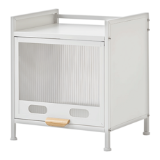 Ins風 多功能廚具收納櫃, 白色