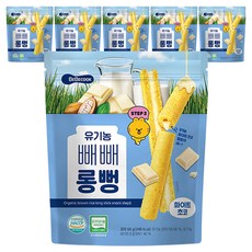 BEBECOOK 寶膳 孩童初食綿綿貝貝棒, 55g, 6個