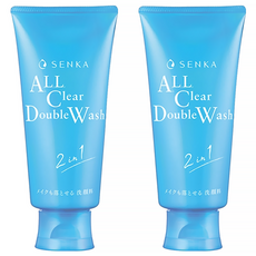 SENKA 專科 超微米洗卸兩用潔淨乳, 120g, 2條
