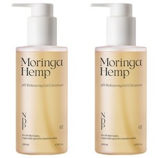 Natural Derma Project 辣木麻弱酸性潔面凝膠, 200ml, 2個