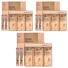 正官庄 每日紅蔘精華飲 30條入+購物袋, 300g, 3組