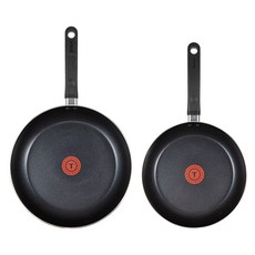 테팔 딜라이트 쿡 프라이팬 세트 2개, 혼합색상, 프라이팬 24cm + 28cm