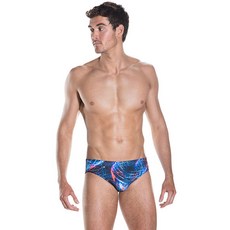 speedo 男士濃郁三角數字泳衣 8-09739C602