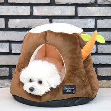 REDPUPPY 高級寵物叢林躲藏屋, 棕色, 1個