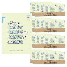 PENPIA 800 作文週記本 小學適用, 40本, 顏色隨機