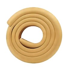 兒童安全防撞條 木色 NBR材質 寬35mm 厚12mm, 2m, 1條