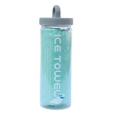 헨센 강력흡수 극세사 습식 스포츠 타올, 그린, 1개