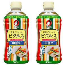OTafUKU 醃漬醋, 500ml, 2個