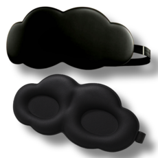 Paborabo 遮光雲朵立體睡眠眼罩 黑色