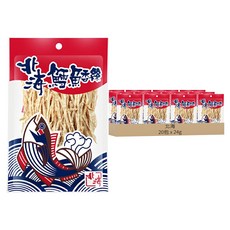 北海 鱈魚香絲, 24g, 20包
