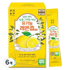 NFC鮮榨檸檬汁隨身包 14條入, 280g, 6個