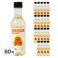 큐원 트루스위트 카페시럽 밥하기시럽 바닐라, 520g, 60개