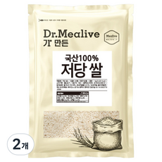 밀리브 국내산 저당 쌀, 1kg, 2개, 상등급
