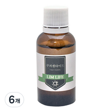 림라이프 쿠퍼펩타이드 화장품 비누 원료 30ml, 6개, 스카이블루