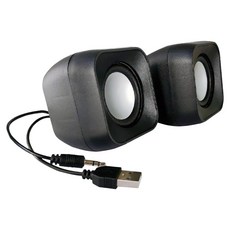 KTnet 廣鐸 Q21 USB 二件式迷你多媒體喇叭 USB供電 簡易安裝, 1盒