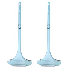 紗窗玻璃兩用清潔刷 加長款, 藍色, 2個