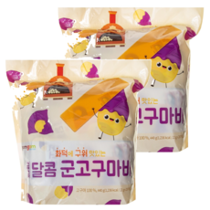 gomgom 甜地瓜條 440g, 2袋