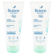 Biolane 法貝兒 專研益菌生有機修護霜, 長效保濕 滋潤修護 舒緩乾癢 修護肌膚, 75ml, 2條