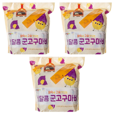 gomgom 甜地瓜條, 440g, 3袋