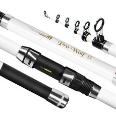 HAIDON 海東 Pro Wolf 2 遠投釣竿, 白色