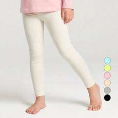 unifriend 童款基本40支彈力棉製九分內搭褲