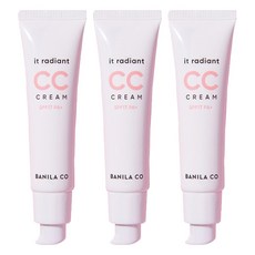 BANILA CO 芭妮蘭 It Radiant CC霜 SPF17 PA+, 單色, 30ml, 3條
