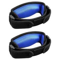 Kumal 網球肘 肘部 護肘帶 護具, 2個, 黑色