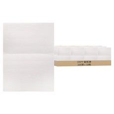 OKPP 歐凱普 A4柔光三用電腦標籤貼紙 直角 10.5 x 3.3cm, 18格, 100張