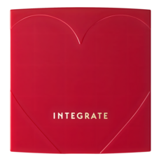 INTEGRATE 便利好攜帶 可愛又有型的粉餅盒 (附鏡), 1個