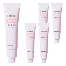 BANILA CO 芭妮蘭 It Radiant CC霜 SPF17 PA+, 單色, 30ml, 5條