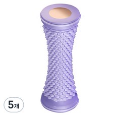 Kkong Sso 腳底滾輪足部指壓按摩器, 紫色, 5個