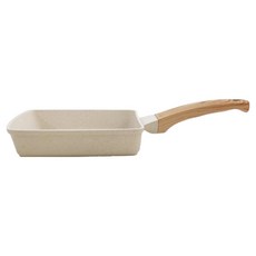 WOKY 沃廚 台灣公司貨 極簡日日溫潤陶瓷不沾玉子燒鍋, 14cm, 1個, 白色