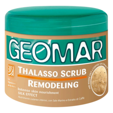 Geomar 吉兒瑪 死海礦物精油身體磨砂膏 乳木果油香, 600g, 1罐