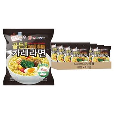 KORMOSA 韓寶 黃金咖哩湯麵 Set, 融合Q彈麵條和東南亞白咖哩的獨特風味, 8包