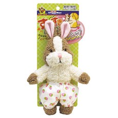 DoggyMan 多格漫 友達毛絨啾啾玩具 犬用, 小兔兔, 1個