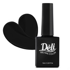 Deli Beauty 彩色系列 美甲凝膠, BK901 黑橄欖, 10ml, 1瓶