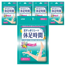 휴족시간 쿨링시트, 6개입, 5개