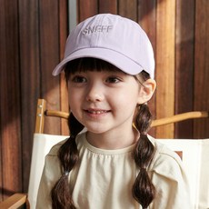 스네프 린다 어린이 볼캡 야구모자, 라벤더, 1개