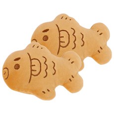 모찌타운 붕어빵 핫팩인형 10cm, 팥붕이, 2개