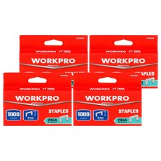 WORKPRO 手動釘槍針 T50 8mm 1000p WP223007, 4個