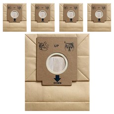 伊萊克斯 副廠 吸塵器集塵袋 E5, A0290, 5個