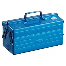 TOYO STEEL 東洋鋼鐵 鋼製雙層手提兩段式收納箱 ST-350, 日本製造, 重量 2.6kg, 1個