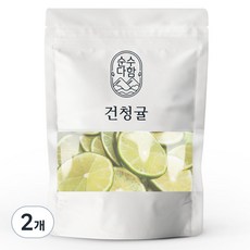순수다함 건조 청귤 슬라이스 청귤차, 40g, 1개입, 2개