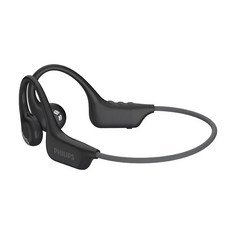 PHILIPS 飛利浦 氣傳導開放式運動耳掛藍牙耳機 原廠保固, TAA1708, 黑色