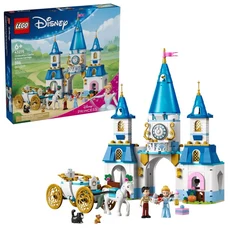 LEGO Disney 43275 灰姑娘的城堡和馬車 Set, 1盒