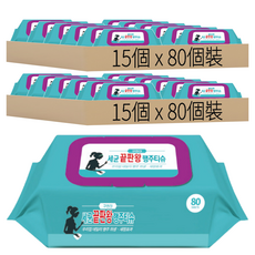 檸檬酸強力除菌抹布濕巾, 80個裝, 30個