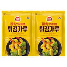 해표 튀김가루, 1kg, 2개