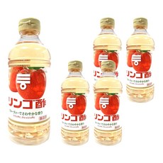 mizkan 味滋康 蘋果酢 日本原裝進口, 500ml, 5瓶